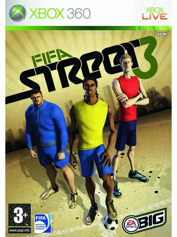Fifa Street 3 - Microsoft Xbox 360 - Sport