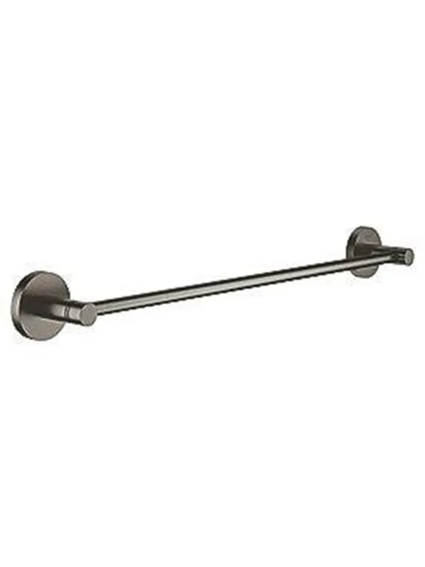 Grohe Essentials towel rail 450 mm brushed graphite