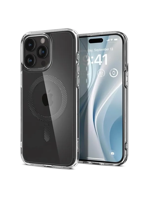 Spigen Ultra Hybrid MagSafe - carbon fiber - iPhone 15 Pro Max