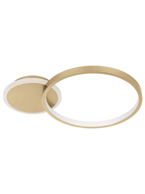 EGLO GAFARES ceiling lamp with remote control 450x290 mm 3000-6500K gold/white