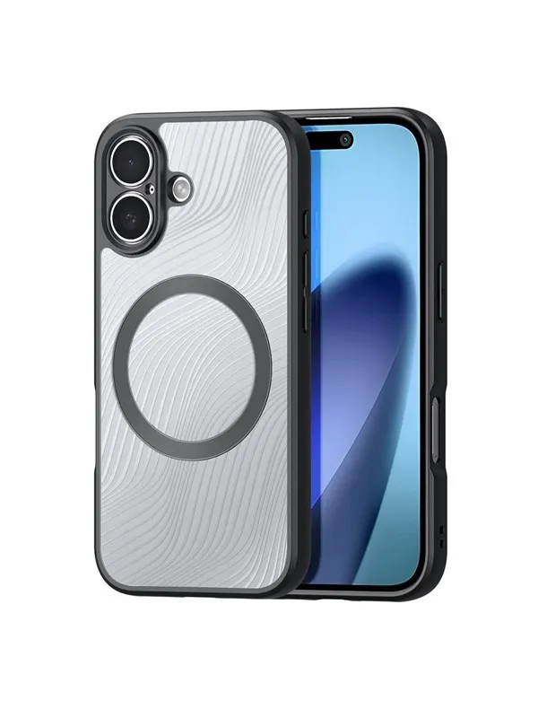 Dux Ducis  Aimo Mag Magnetic Ring Case for iPhone 17 - Black