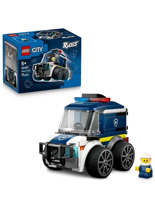 LEGO City 60481 Kjøretøy - politikjøretøy