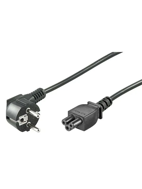 Pro Strømkabel C5 (Mickey Mouse) - Svart - 90° - 1.8 m