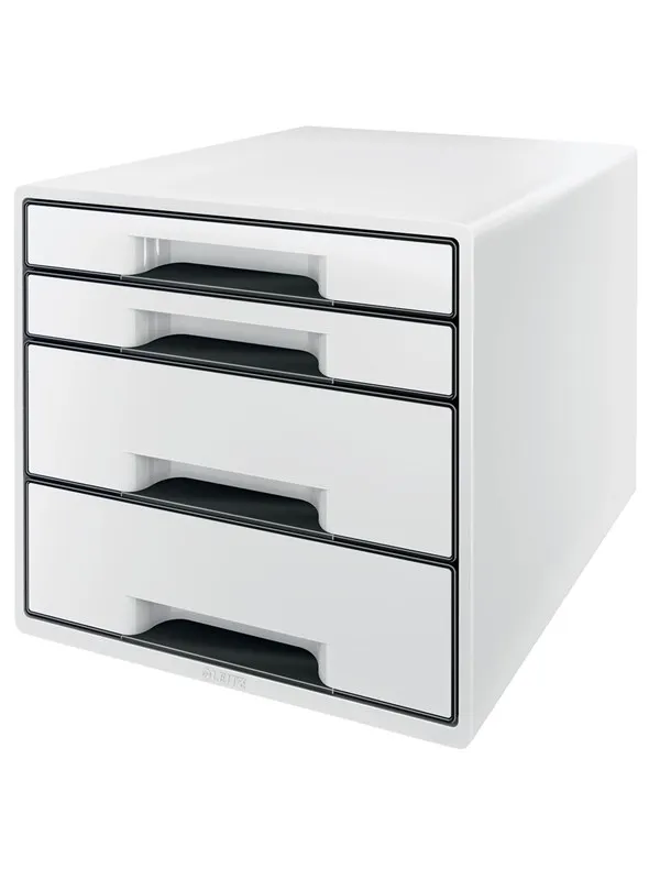 Leitz Skuffkube  WOW 4 skuffer Sort
