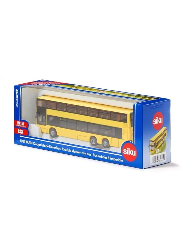 SIKU 1:87 Man Dobbeltdekker bybuss