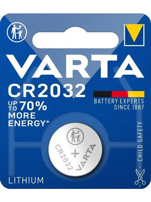 VARTA (100 Pack) Electronics Lithium Battery 3 V Battery CR 2032 Blister