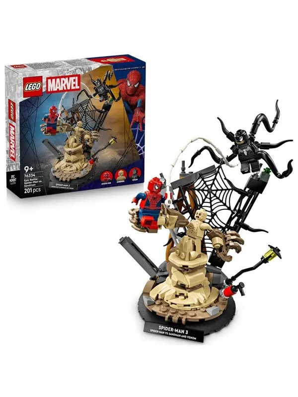 LEGO Marvel 76334 Episk oppgjør: Spider-Man mot Sandman