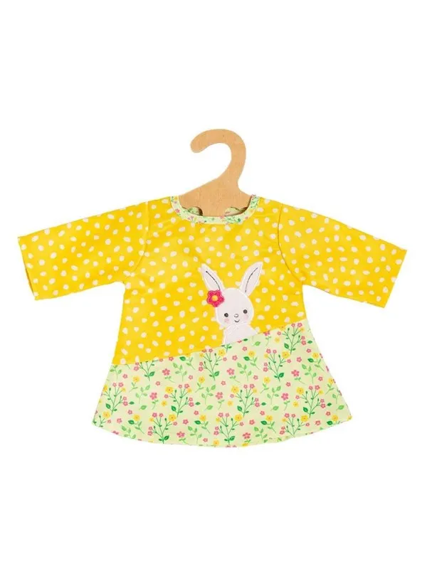 Heless Doll Dungarees with Striped Shirt Bunny Lou 35-45 cm