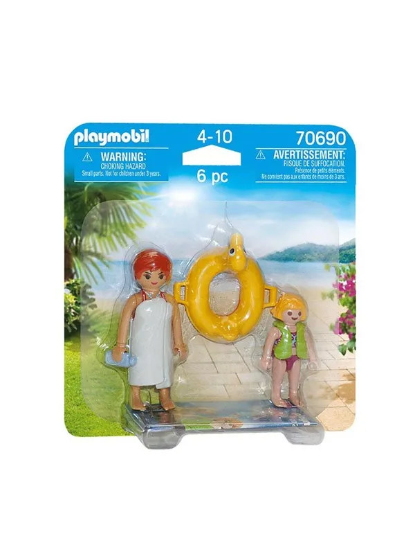 Playmobil Family Fun - Family Fun DuoPack Waterpark Bathers - 70690