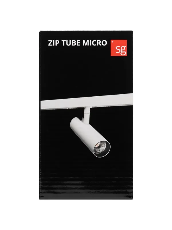 SG Armaturen Zip tube micro white dimtowarm