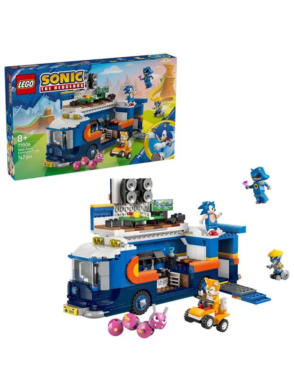 LEGO Sonic 77006 Team Sonics kommandotrailer