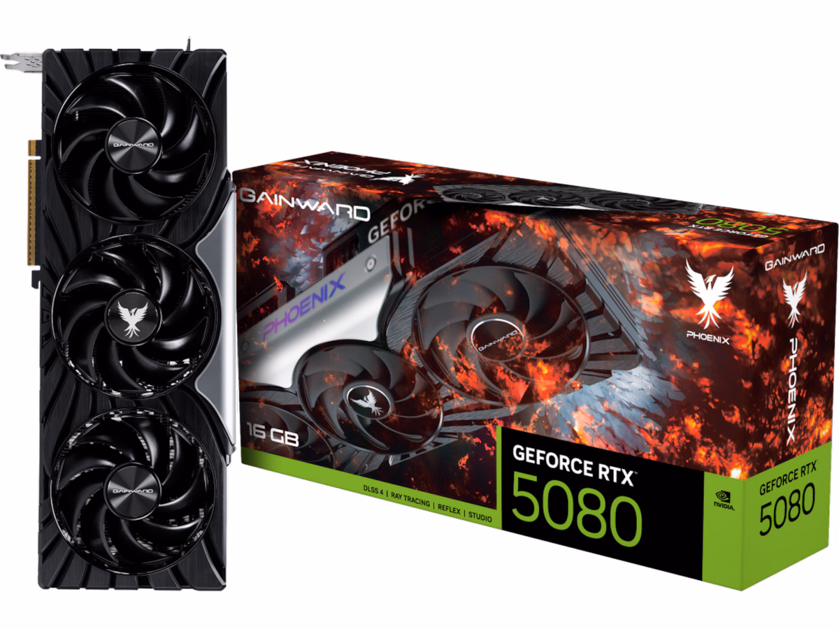 Gainward GeForce RTX 5080 - 16GB GDDR7 RAM - Grafikkort
