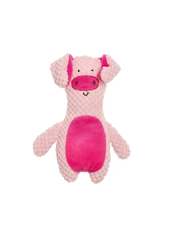 Dogman Hundeleke Plysj PiggySoft 20cm