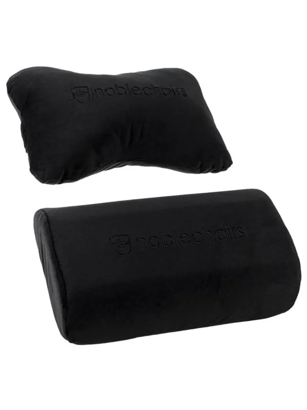 noblechairs Pillow-set for EPIC/ICON/HERO - Black - Svart - Stoff