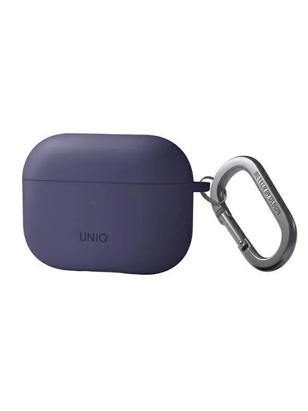 UNIQ Nexo Case for AirPods Pro 2 + Ear Hooks - Purple
