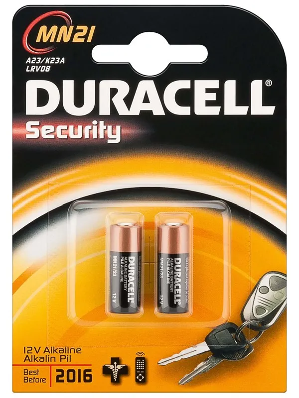 DURACELL SECURITY MN21 12V 2PK