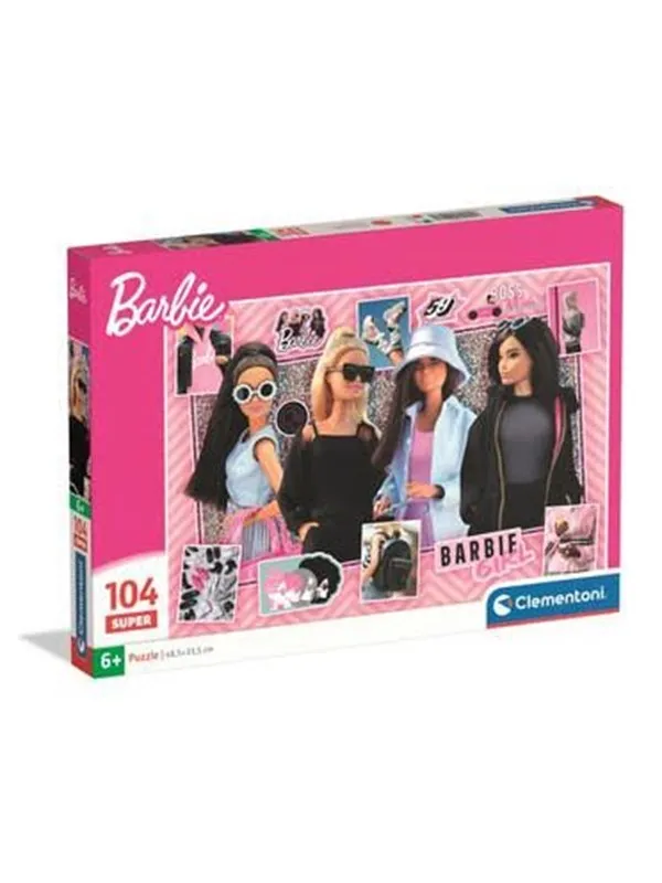 Clementoni Puzzle Super Barbie 2026 -3 104 pieces Gulv