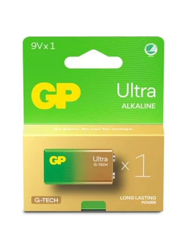 GP Battery Ultra Alkaline 9V/6LF22 1-pack