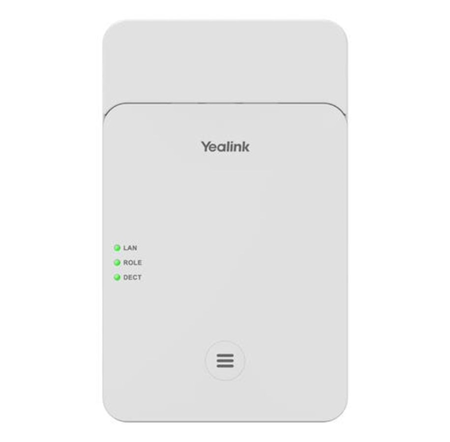 Yealink W75 Mini MC - cordless phone base station / VoIP phone base station with caller ID/call waiting - 3-way call capability