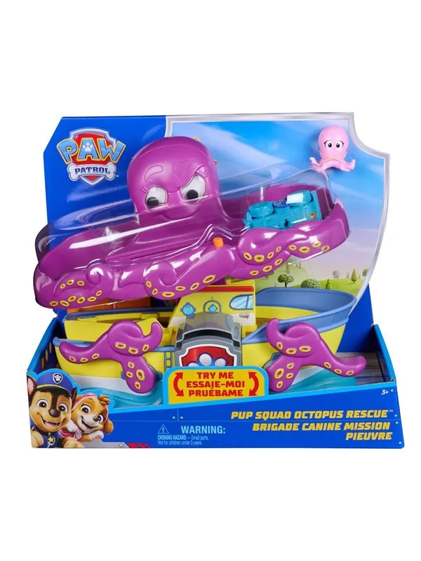 Paw Patrol Pup Squad Octopus Rescue Playset