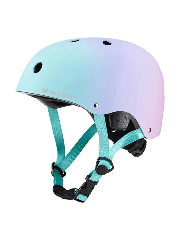 Wozinsky  BMX Bicycle Helmet/Scooter 48-52 cm - Pink Gradient