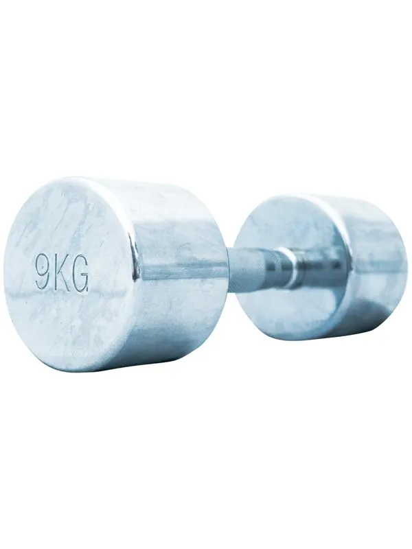 TITAN LIFE PRO Chrome Dumbbell 9 kg