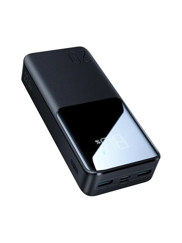 Joyroom powerbank 20000mAh 22.5W PD QC3.0 AFC black (JR-QP192) Nødlader - Svart - 20000 mAh