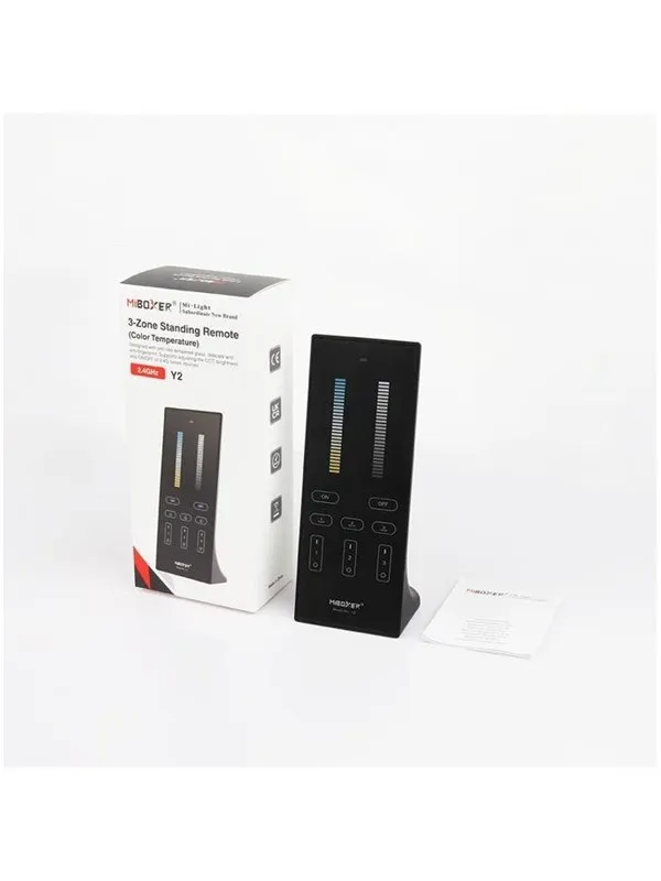 Miboxer Fjernbetjening - Hvid - CCT - 3 Zoner - 2.4GHz RF