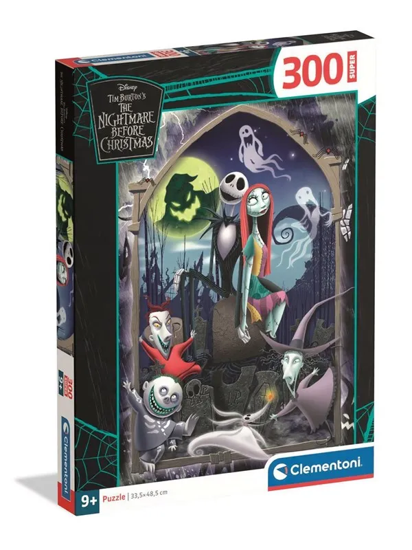 Clementoni Puzzle Super - Nightmare before Christmas 300 pieces Gulv