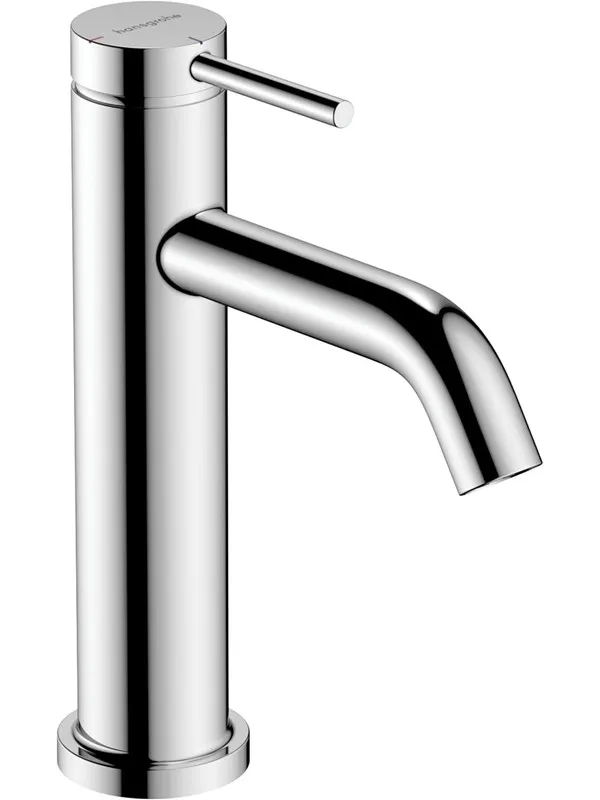 Hansgrohe Tecturis S single-lever basin mixer 110 CoolStart without waste, chrome
