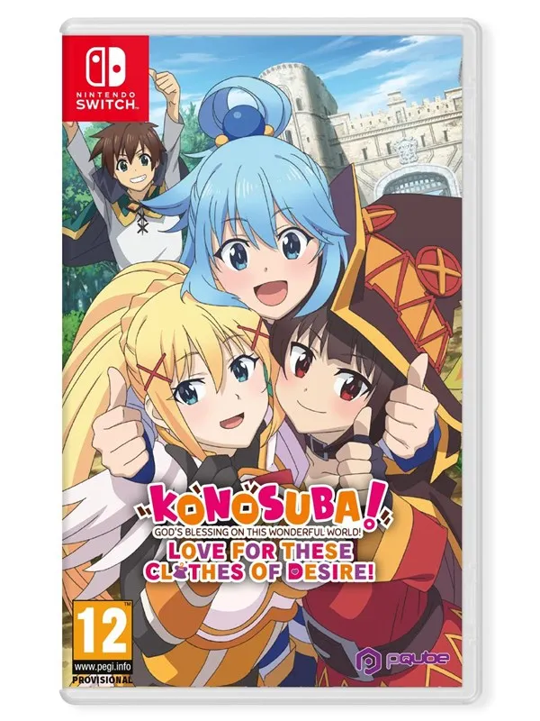 KONOSUBA: God's Blessing on This Wonderful World! Love for These Clothes of Desire! - Nintendo Switch - Visual Novel