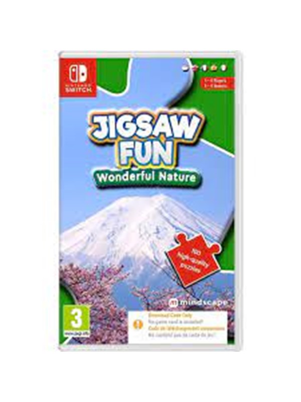 Jigsaw Fun: Wonderful Nature (Code in a Box) - Nintendo Switch - Puslespill