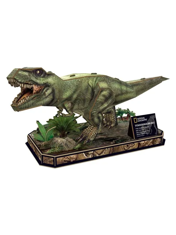 Cubic Fun 3D Puzzle National Geographic T-Rex 3D Puslespill