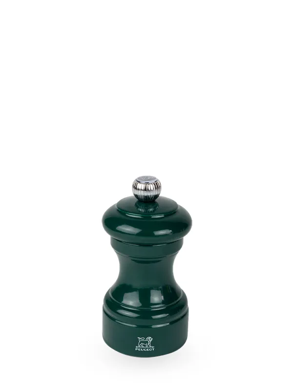 Peugeot Bistro Green Lacquered pepper Grinder 10cm