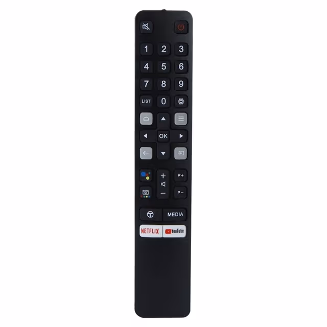 Erstatning av TV - fjernkontroll for RC901V for TCL TV