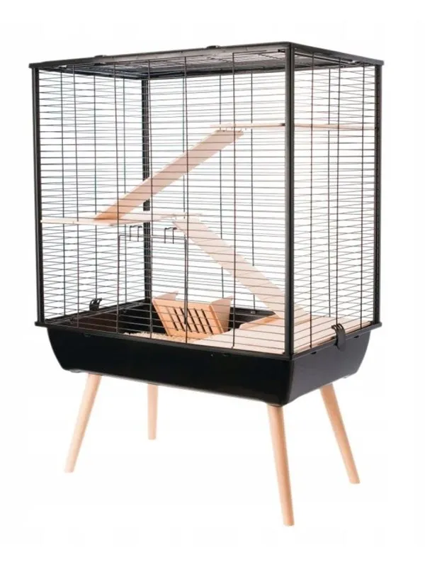 Zolux Cage Neo Cozy Large Rodents H80 black color