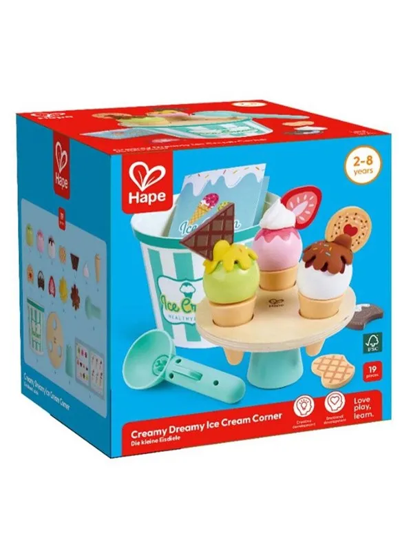 Hape Ice Cream Bucket Playset