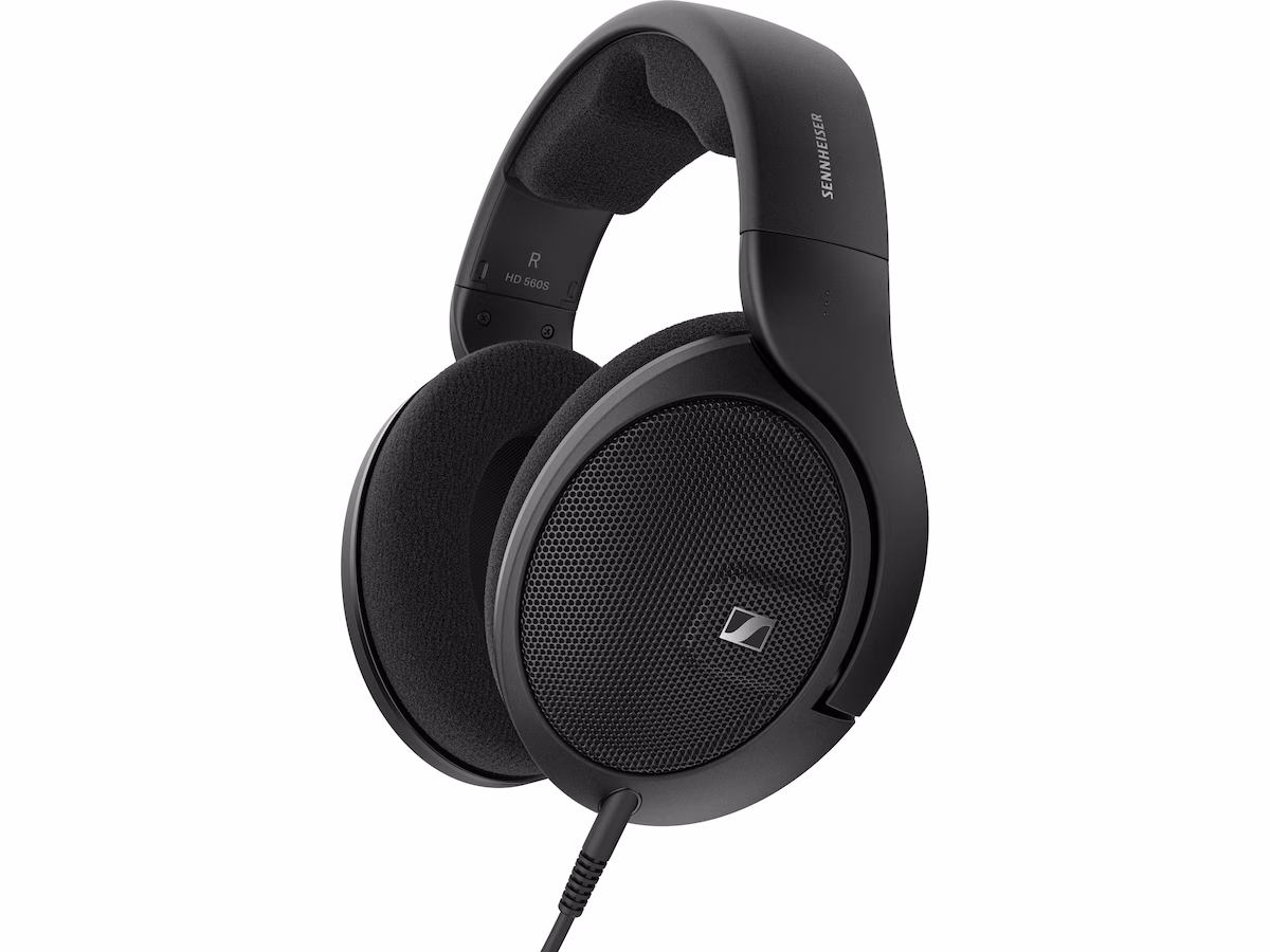Sennheiser HD 560S hodetelefoner med ledning, Over-Ear (sort)