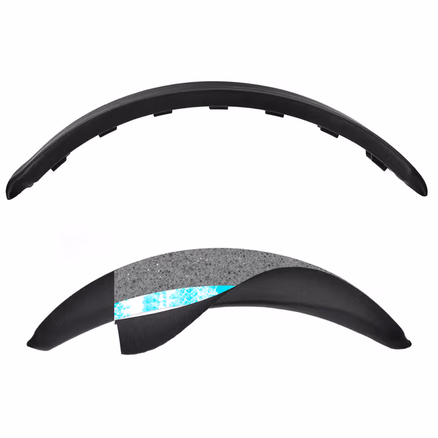 Svart is-kjølende hodebøyle for Bose QC35/45 + Skrutrekker