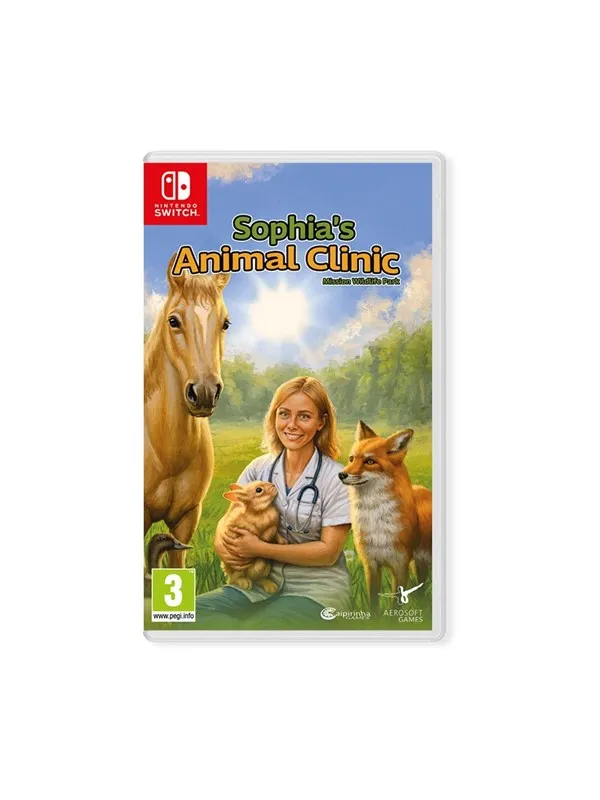Sofia's Animal Clinic: Mission at the Wildlife Park - Nintendo Switch - Virtuelt kjæledyr