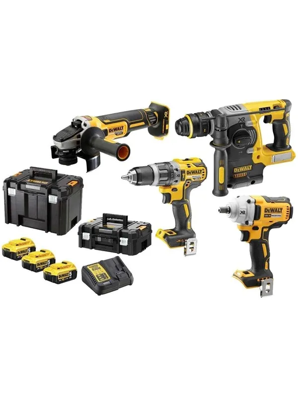 Dewalt DCK428P3T-QW 10-piece power tool set