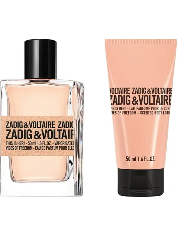 ZADIG & VOLTAIRE This Is Her! Vibes Of Freedom 100ml.- Gavesæt