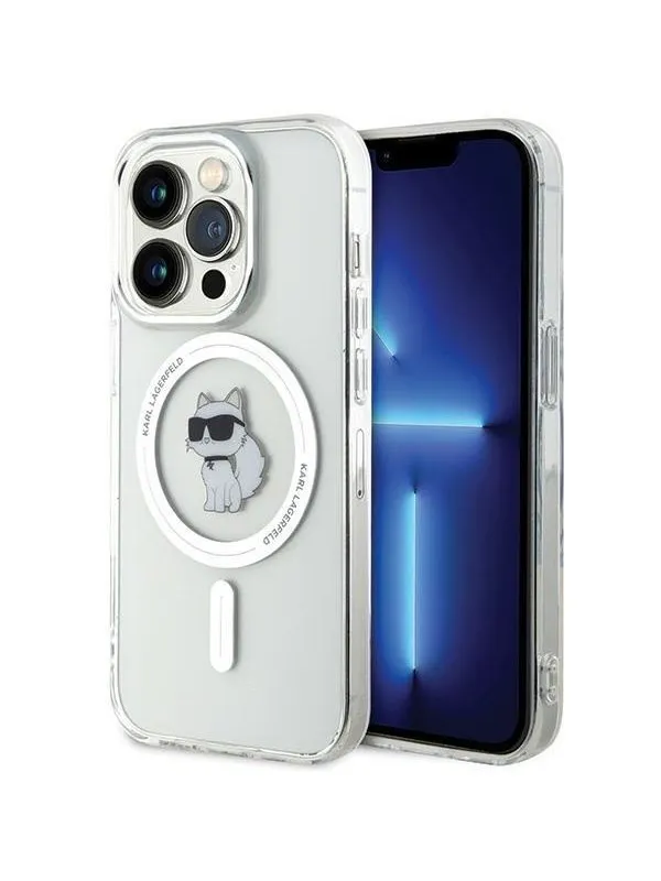Karl Lagerfeld IML Choupette MagSafe case for iPhone 14 Pro Max - transparent