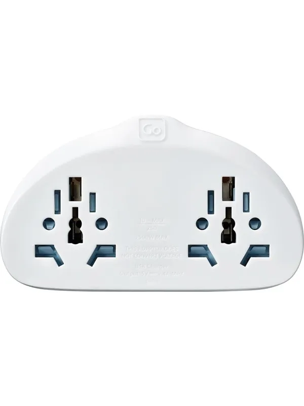 Go Travel Adapter för Duo + USB