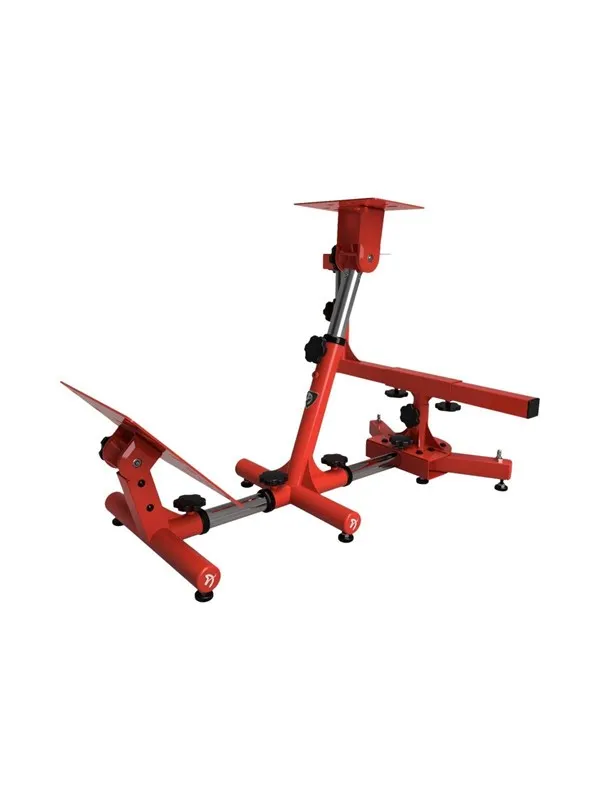 Arozzi Velocità - gaming chair wheel/pedals stand - metal - red Gaming stol hjul / pedaler stand - Metall