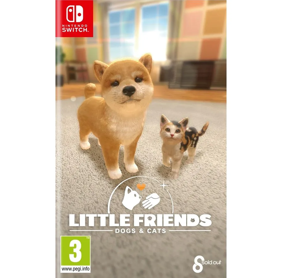 Little Friends Dogs & Cats (Code in a Box) - Nintendo Switch - Virtuelt kjæledyr