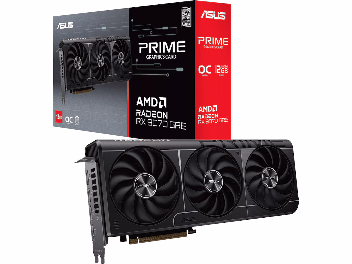 ASUS Prime Radeon RX 9070 GRE EVO OC Edition 12 GB