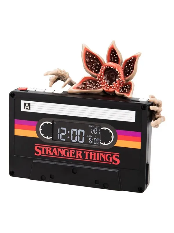 Paladone - Stranger Things 5 Demogorgon Cassette Alarm Clock - Vekkerklokke