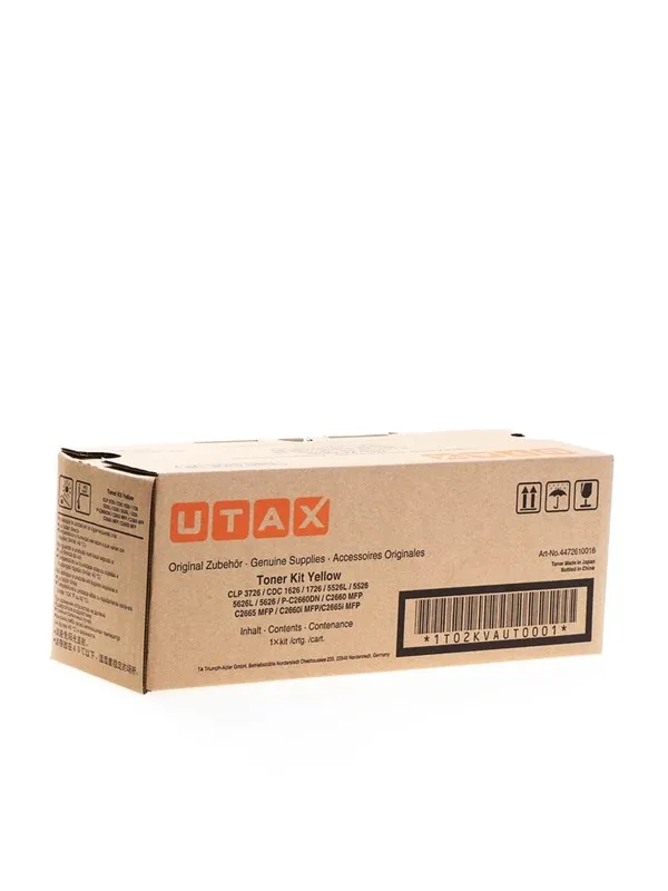 Utax 4472610016 - Yellow - Laser toner Yellow