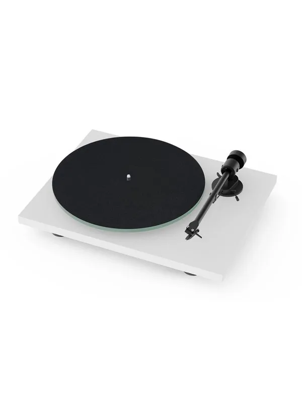 Pro-Ject T1 EVO BT OM10 - Platespiller Hvit